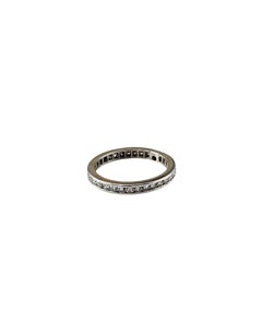 Platinum Diamond Eternity Band Ring Size 6.75 #25343