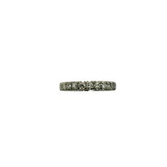 Platinum Diamond Eternity Band Ring