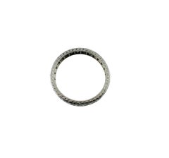 Platinum Diamond Eternity Band Size 7.75 #16576