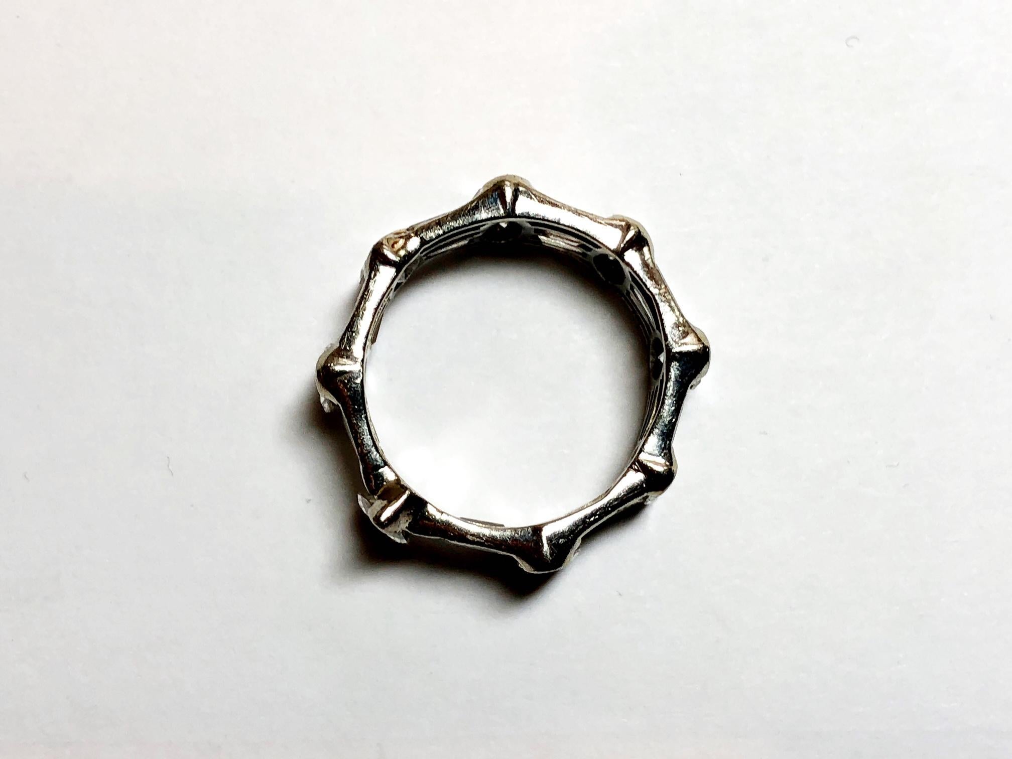 Marquise Cut Platinum Diamond Eternity Ring, 8.00 Carat