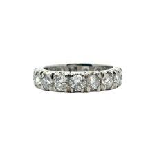 Platinum Diamond Eternity Ring Band