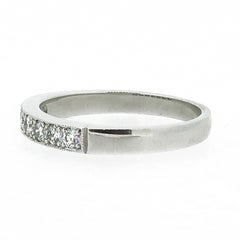 Platinum Diamond Eternity Wedding Band Ring