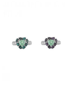 Platinum Diamond GIA Certified Brazilian Alexandrite Paraiba Tourmaline Ring