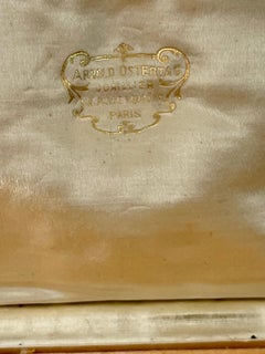 Broche de clip Art Déco Arnold Ostertag de platino con diamantes intercambiables