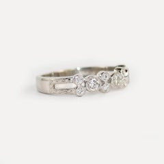 Platinum Diamond Ring 0.33tdw, SIze 7