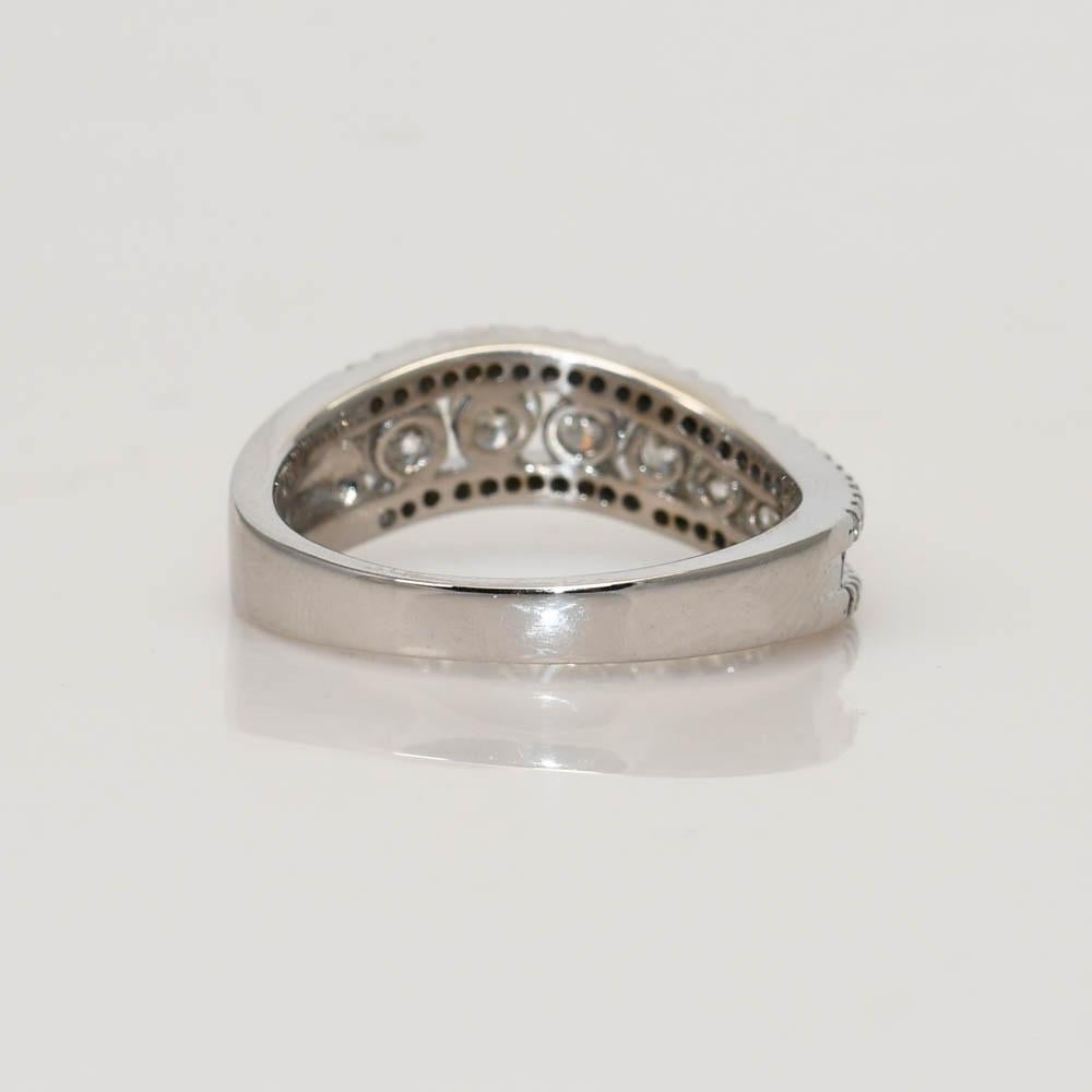 Platinum Diamond Ring, .50tdw, 6.9g 5