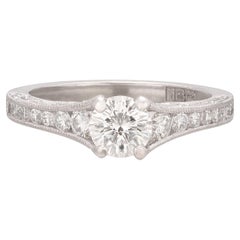 Platinum Diamond Ring by Tacori