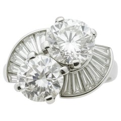 Anello con diamante in platino - incastonatura classica in platino 950 con diamante Nature