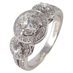 Platin-Diamant-Ring