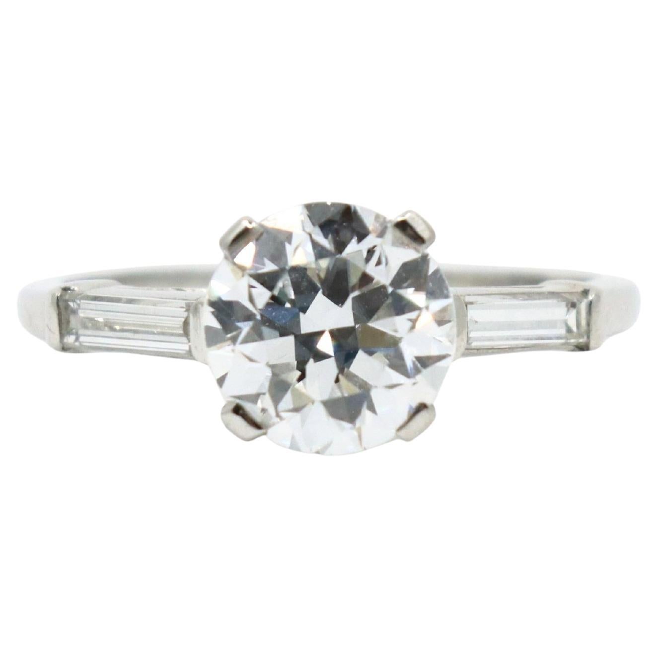 Platinum Diamond Ring