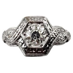 Platinum Diamond Ring Size 7 JAGi Certified #15908