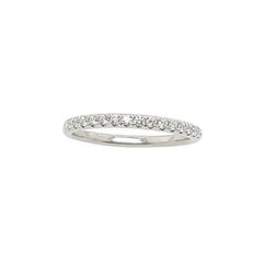 Used Platinum Diamond Set Eternity 
Wedding Ring Set with 0.25ct Diamonds