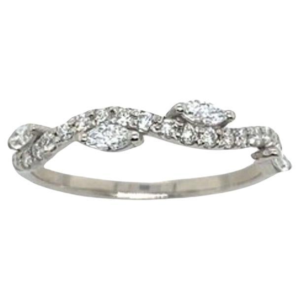 Platinum Diamond Set Eternity/Wedding Ring Set with 0.55ct Diamonds For Sale