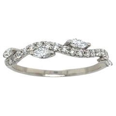 Platinum Diamond Set Eternity/Wedding Ring Set with 0.55ct Diamonds