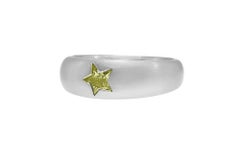Platinum Diamond Star Ring