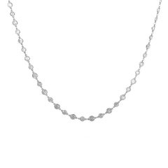 Platinum Diamond Strand Necklace 155760