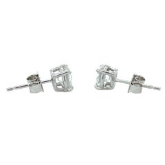 Platinum Diamond Stud Earrings