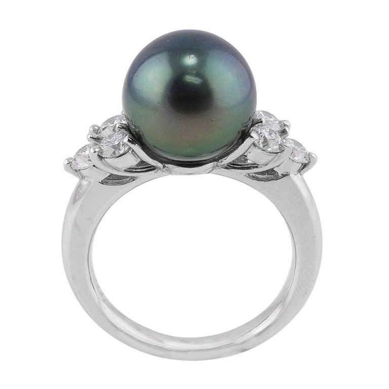 pearl diamond ring