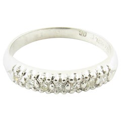 Vintage Platinum Diamond Wedding/Anniversary Band