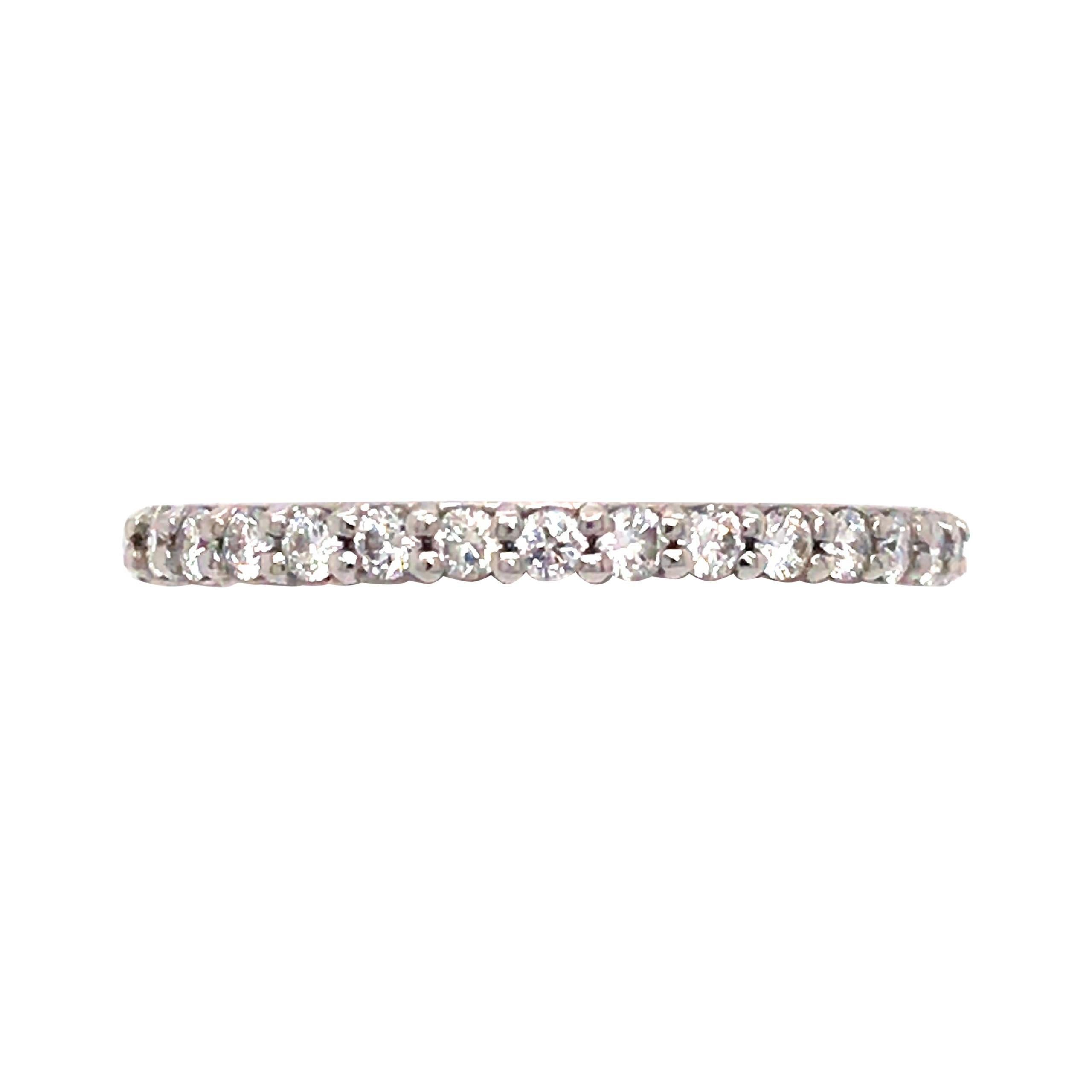 Platinum Diamond Wedding Band