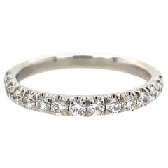 Platinum Diamond Wedding Band