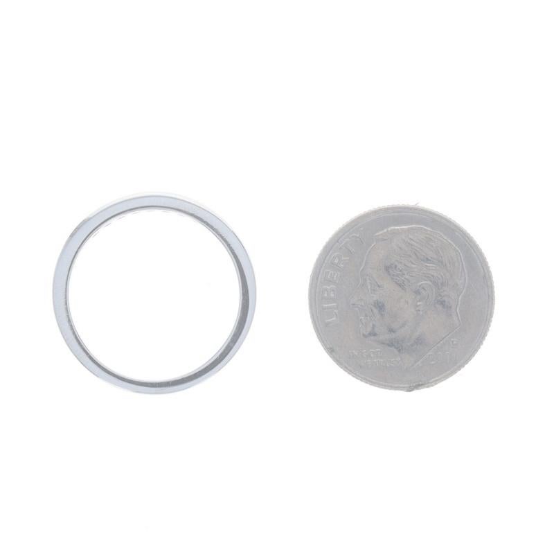 Platin Diamant Ehering - Runder Brillant .30ctw Channel Set Ring im Angebot 1