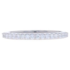 Platinum Diamond Wedding Band - Round Brilliant .50ctw Ring