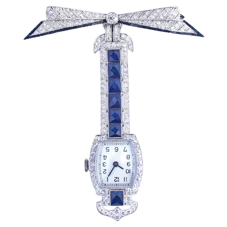 Montre-broche Suisse Vintage - Occasion - Modèle Unisexe - Marque Suizo