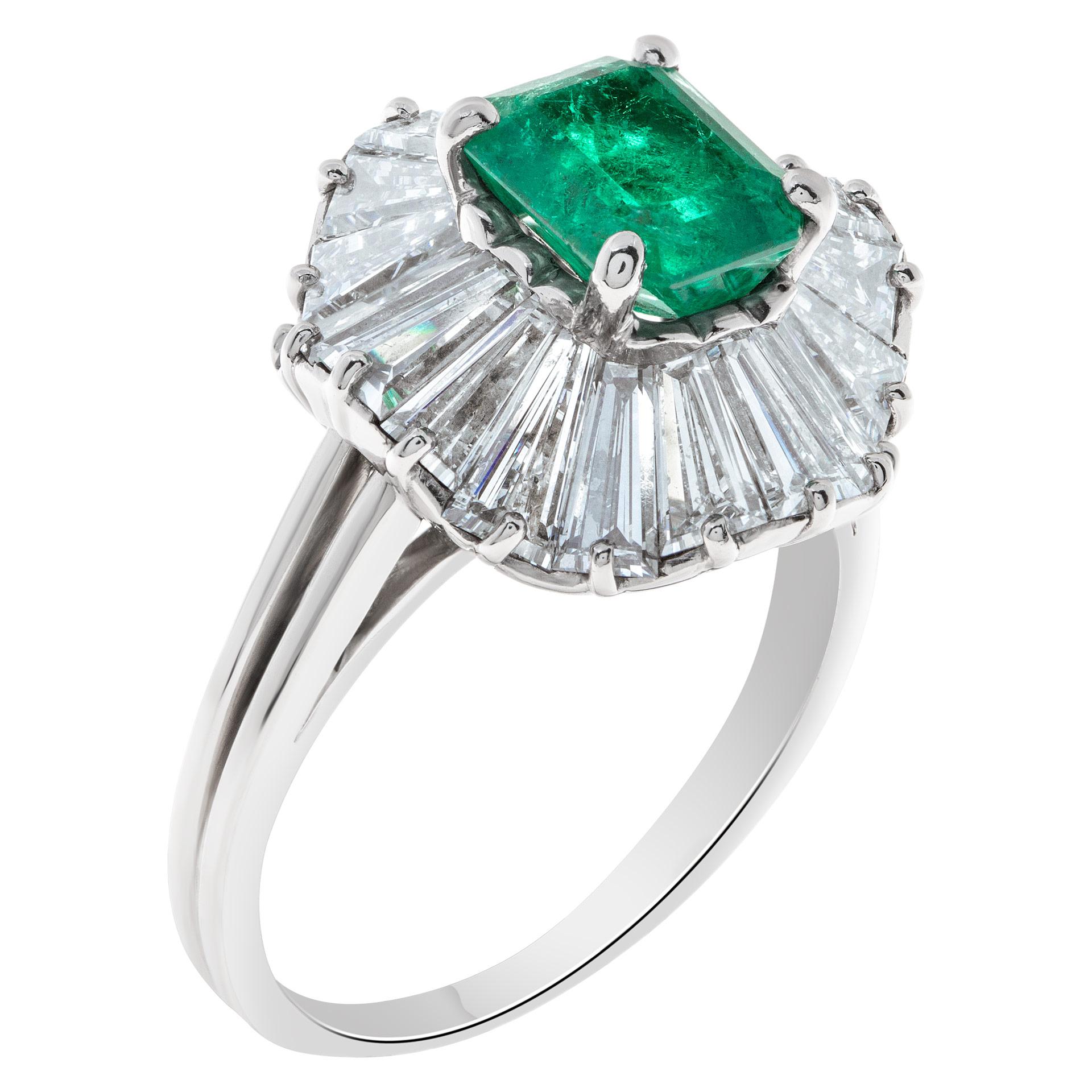 emerald cut emerald ring surfside