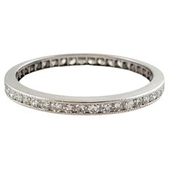 Vintage Platinum Eternity Diamond Band