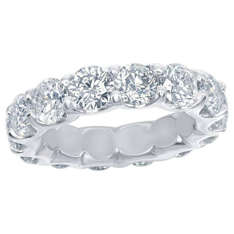 Anello Eternità in Platino 7 Carati.