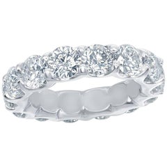 Platinum Eternity Ring 7 Carats.