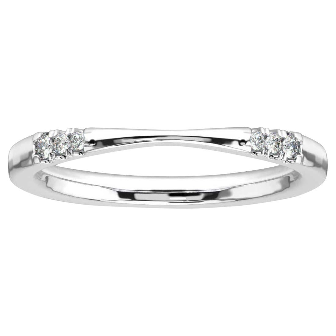 Platinum Evelyn Diamond Ring For Sale