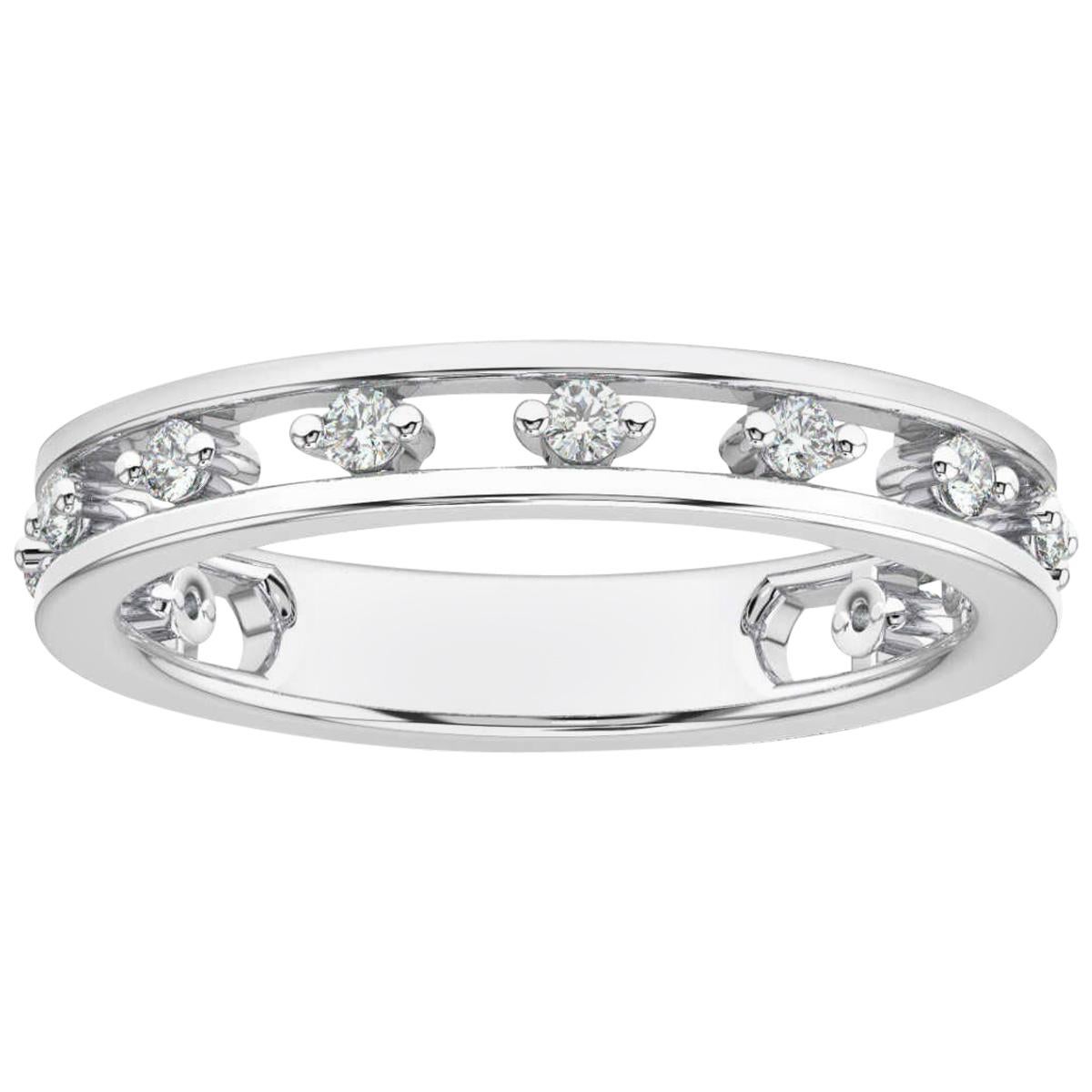 Platinum Floating Diamond Ring '1/5 Carat'