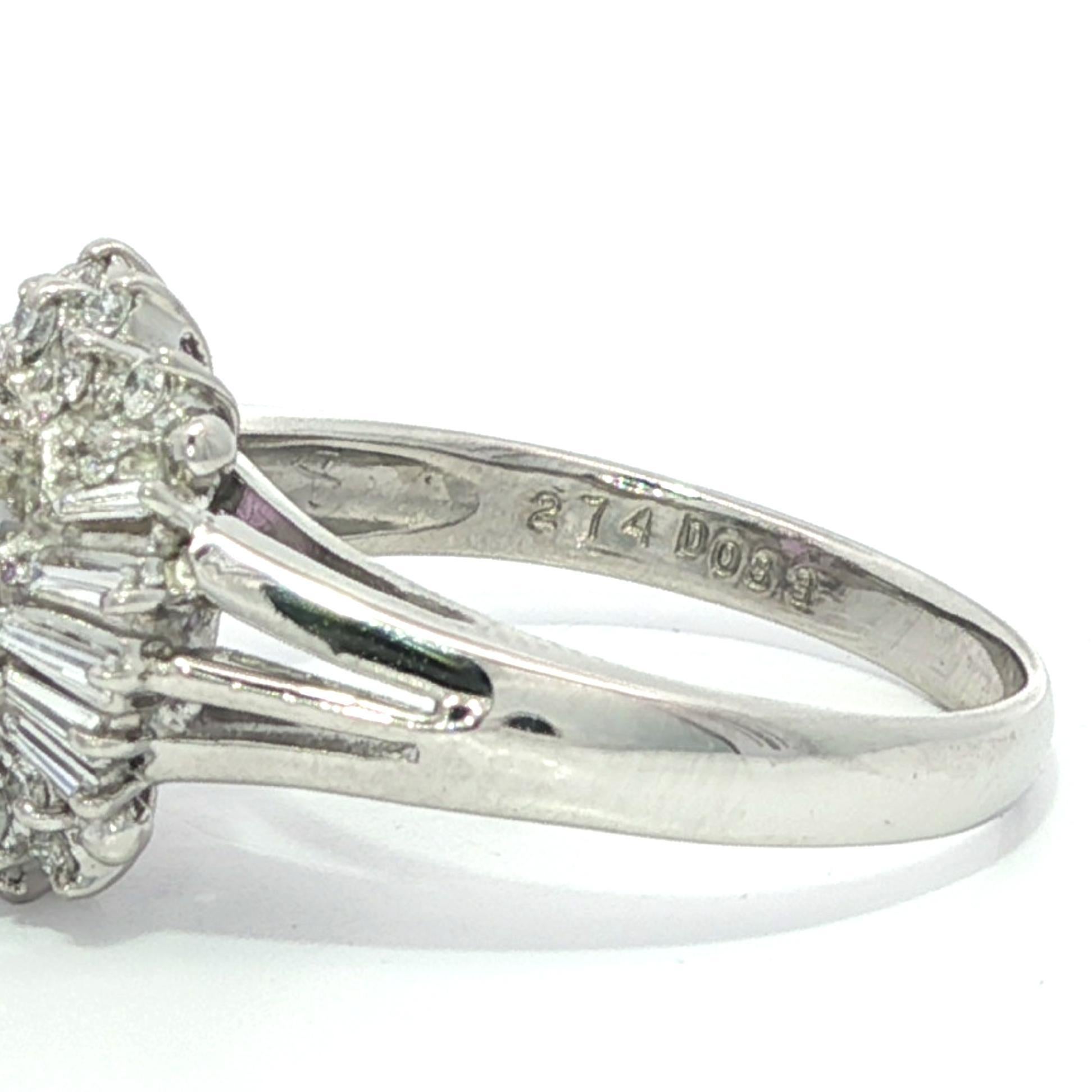 Anello in platino GIA con diamante zaffiro viola rosato di Ceylon senza calore da 3,07ctw in vendita 2