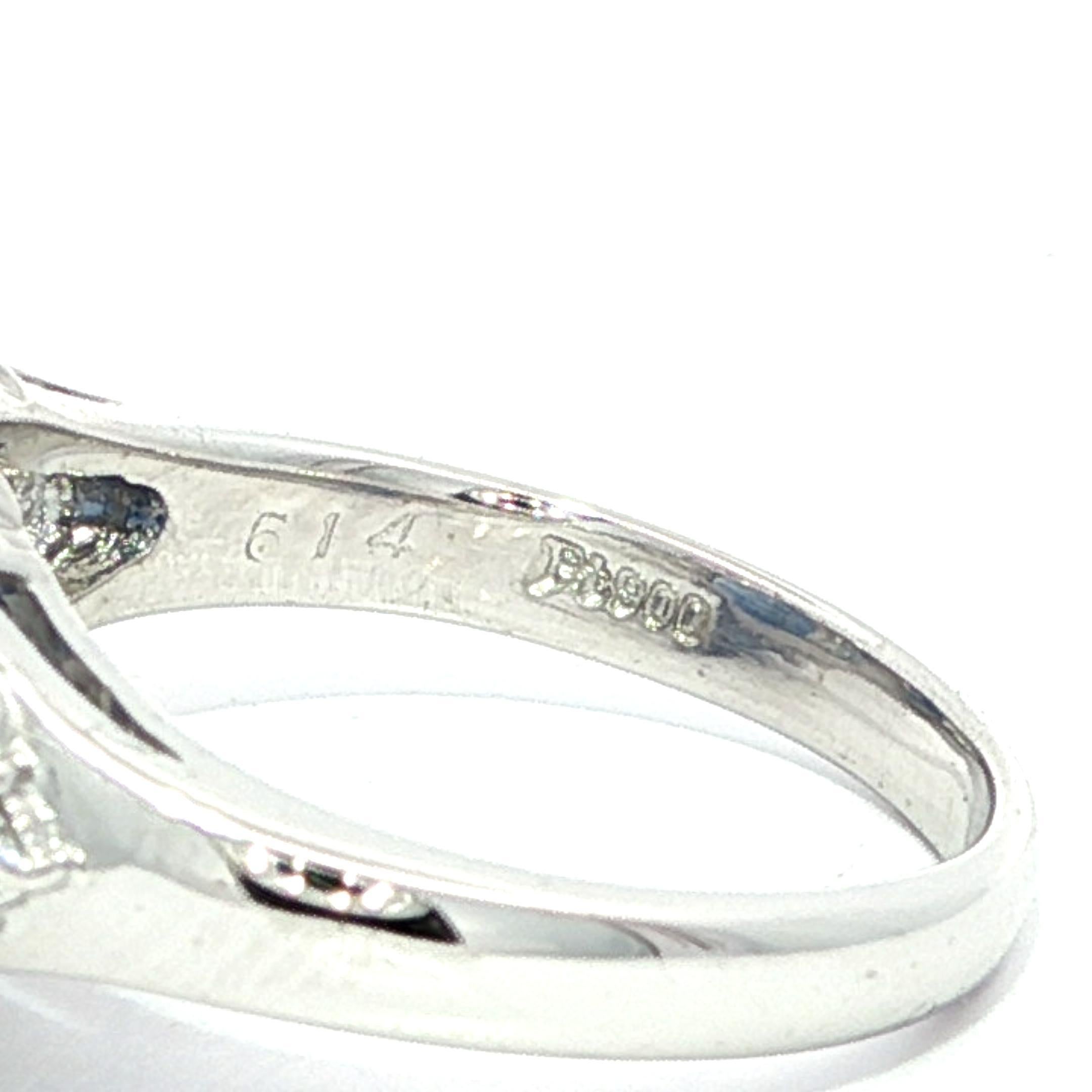Women's Platinum GIA 6.55ctw Large Cushion Ceylon Sapphire w/ Diamond Cluster Sides Ring For Sale