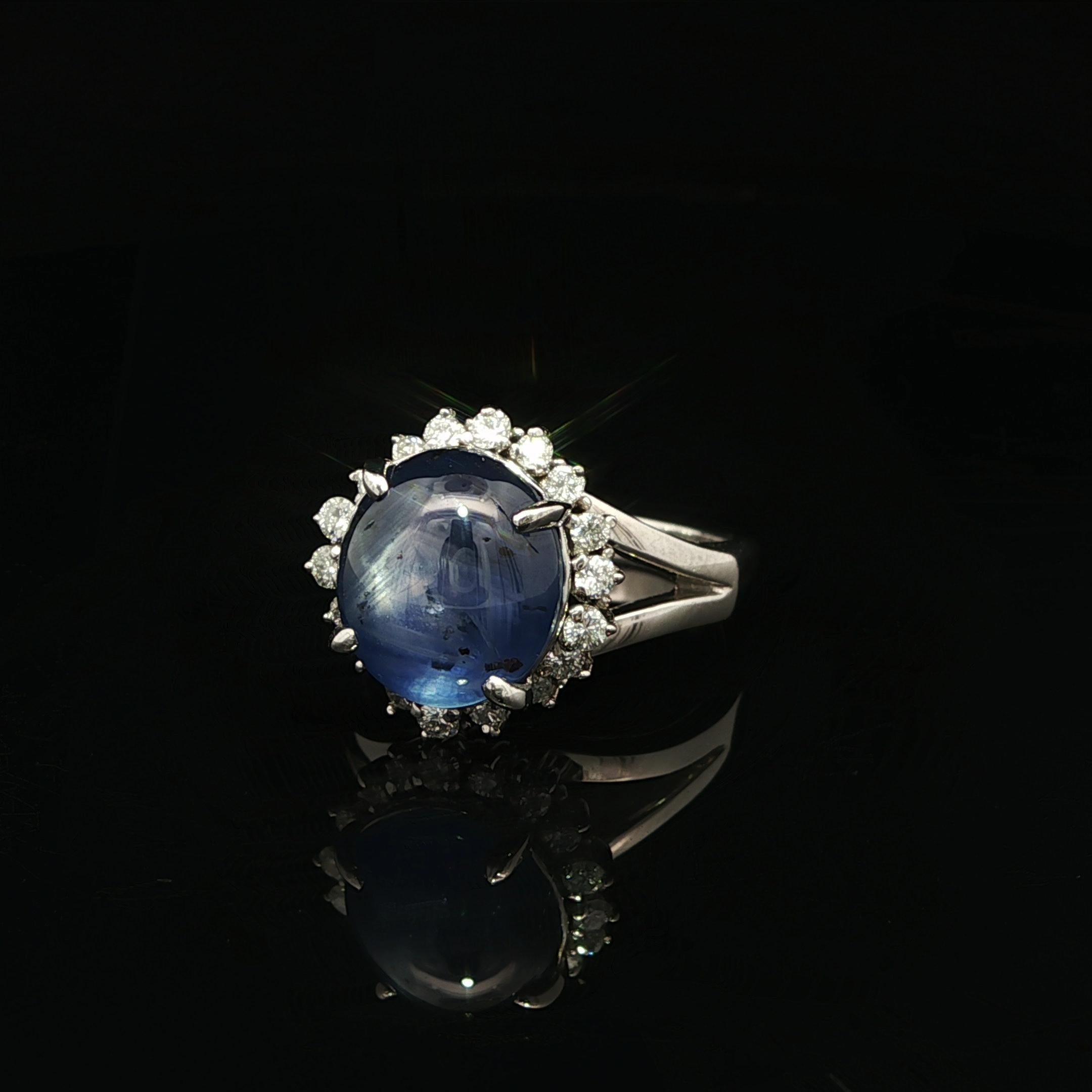 --Pietre: --
(1) Zaffiro a stella naturale autentico - taglio ovale a doppio cabochon - incastonato - colore blu intenso - senza calore - Ceylon - 7,72ct (esatto)
** Vedere i dettagli della certificazione qui sotto per informazioni complete
(18)
