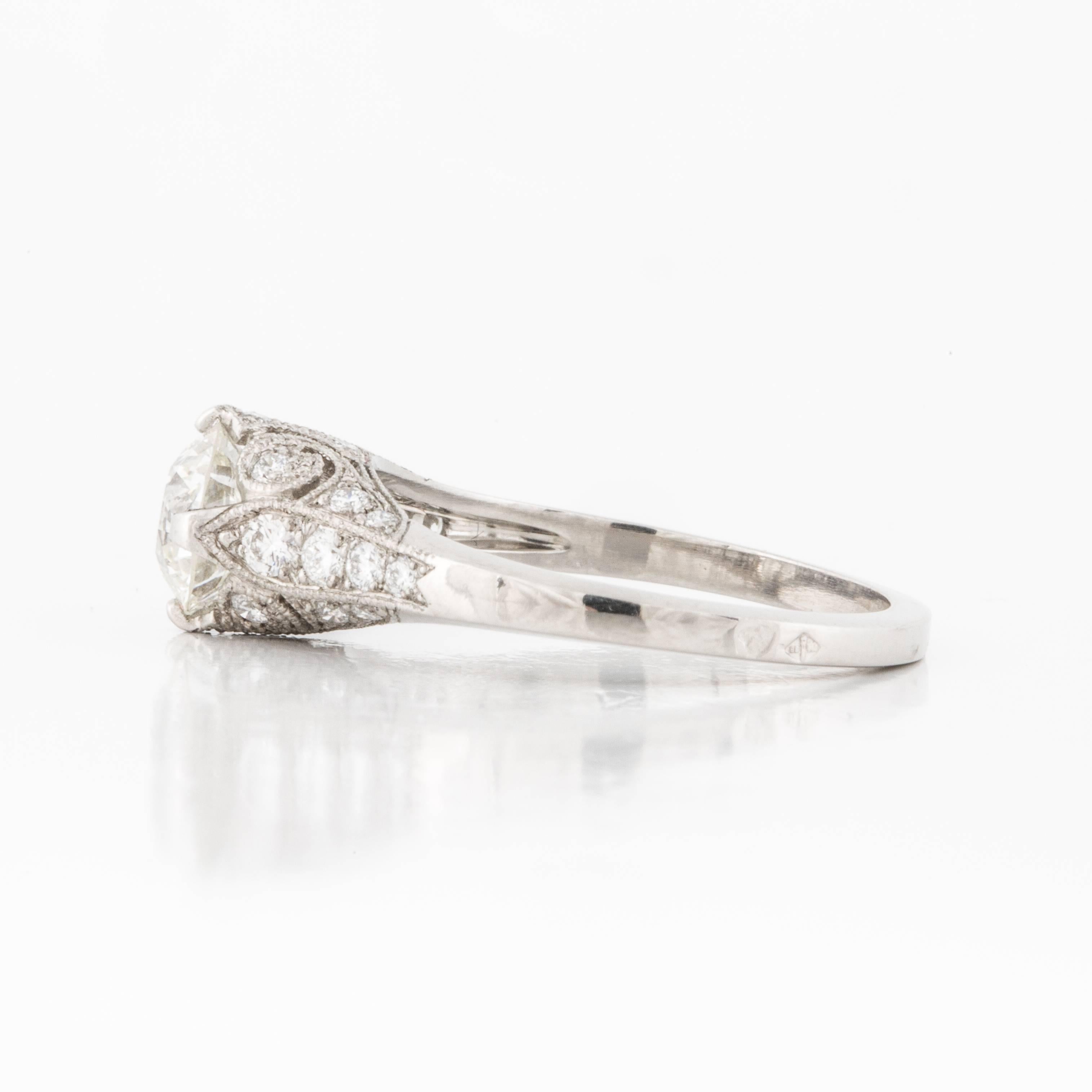 0.98 carat diamond ring