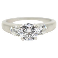 Platinum GIA Certified Diamond Ring