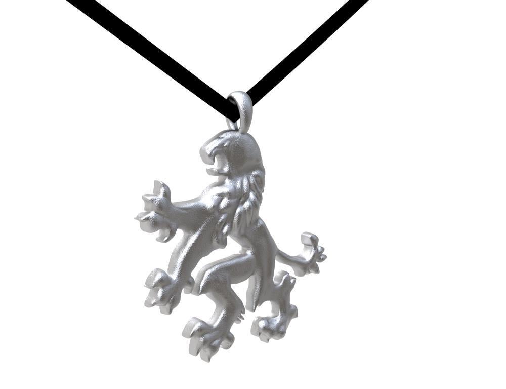 tiffany lion necklace