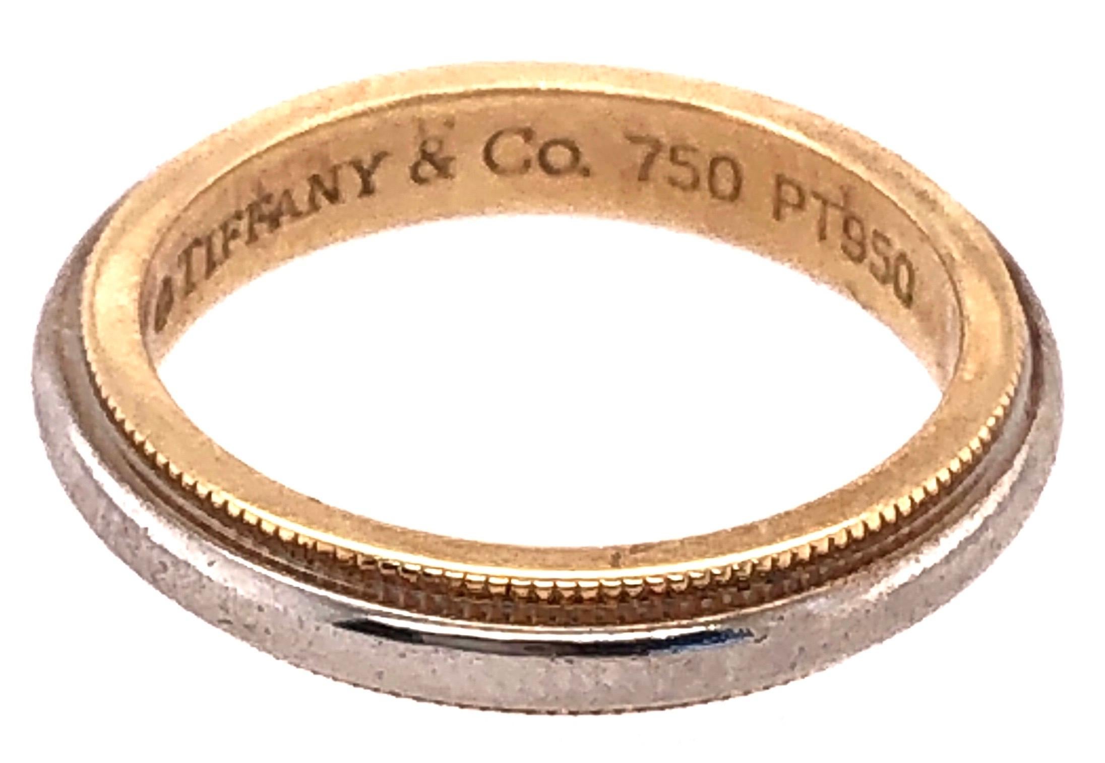 tiffany and co 750 ring