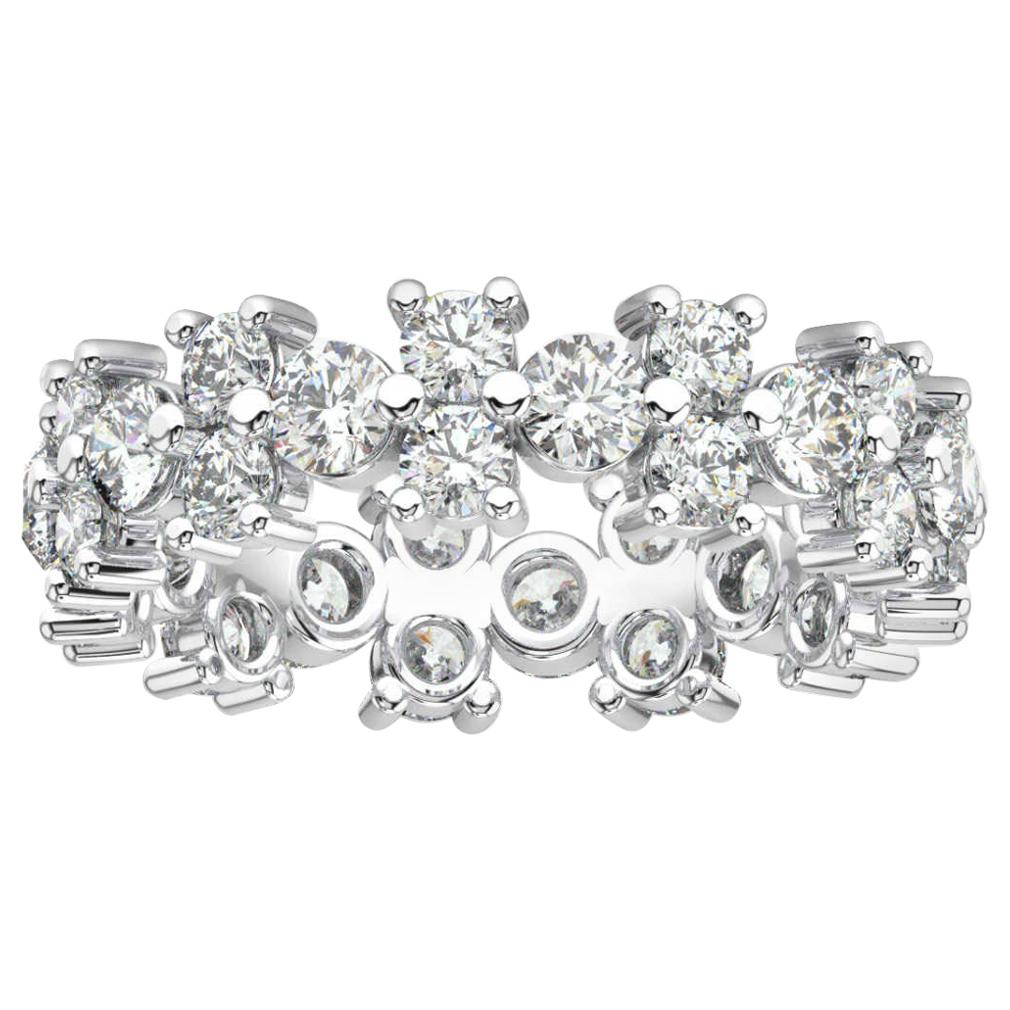 Platinum Greta Eternity Diamond Ring '2 1/2 Ct. tw' For Sale