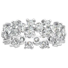 Used Platinum Greta Eternity Diamond Ring '2 1/2 Ct. tw'