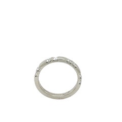 Platinum Half Eternity Ring/Wedding Ring Set With 0.44ct Diamonds