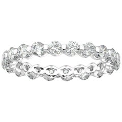 Platinum Harlow Eternity Diamond Ring '1 1/2 Ct. tw'