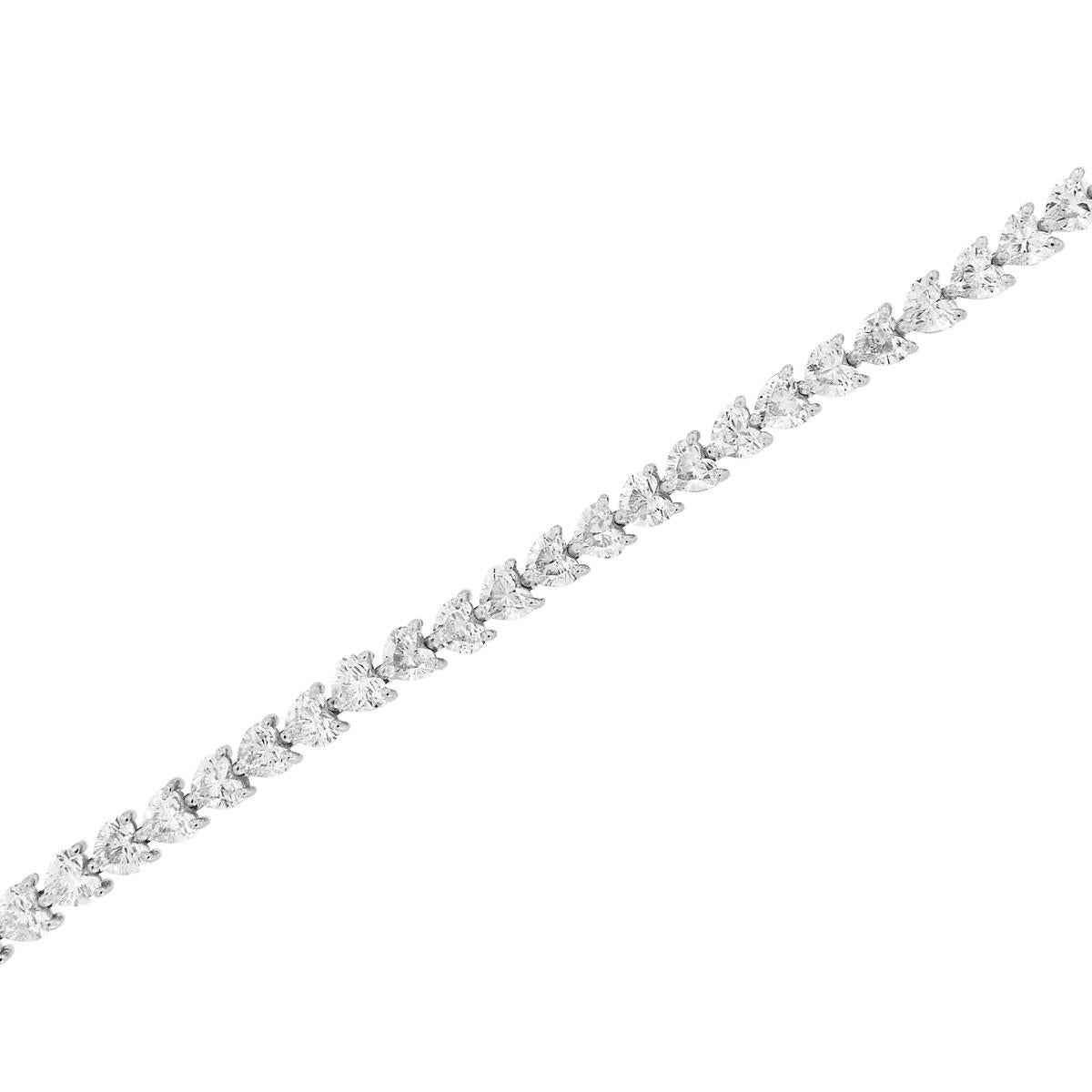 12 carat diamond tennis bracelet