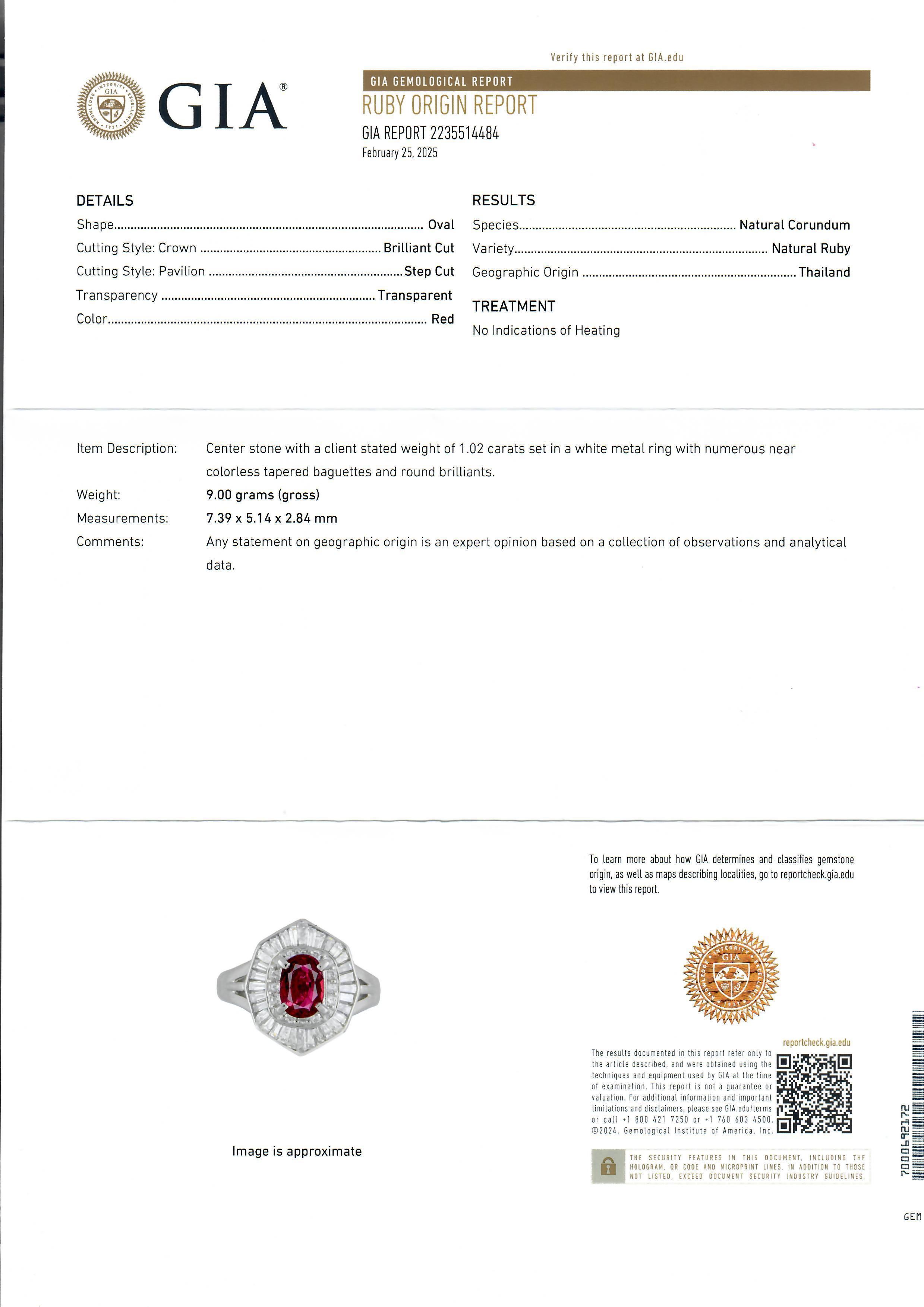--Stein(e):--
(1) Natürlicher echter Rubin - Ovaler Schliff - Großer Schliff - Zackenfassung - Wunderschöne rote Farbe - Keine Hitze - 1,02ct (genau)
** Vollständige Informationen siehe unten unter 
