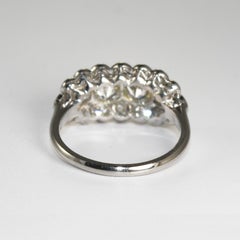 Platinum & Iridium Vintage Diamond Ring 1.35ct