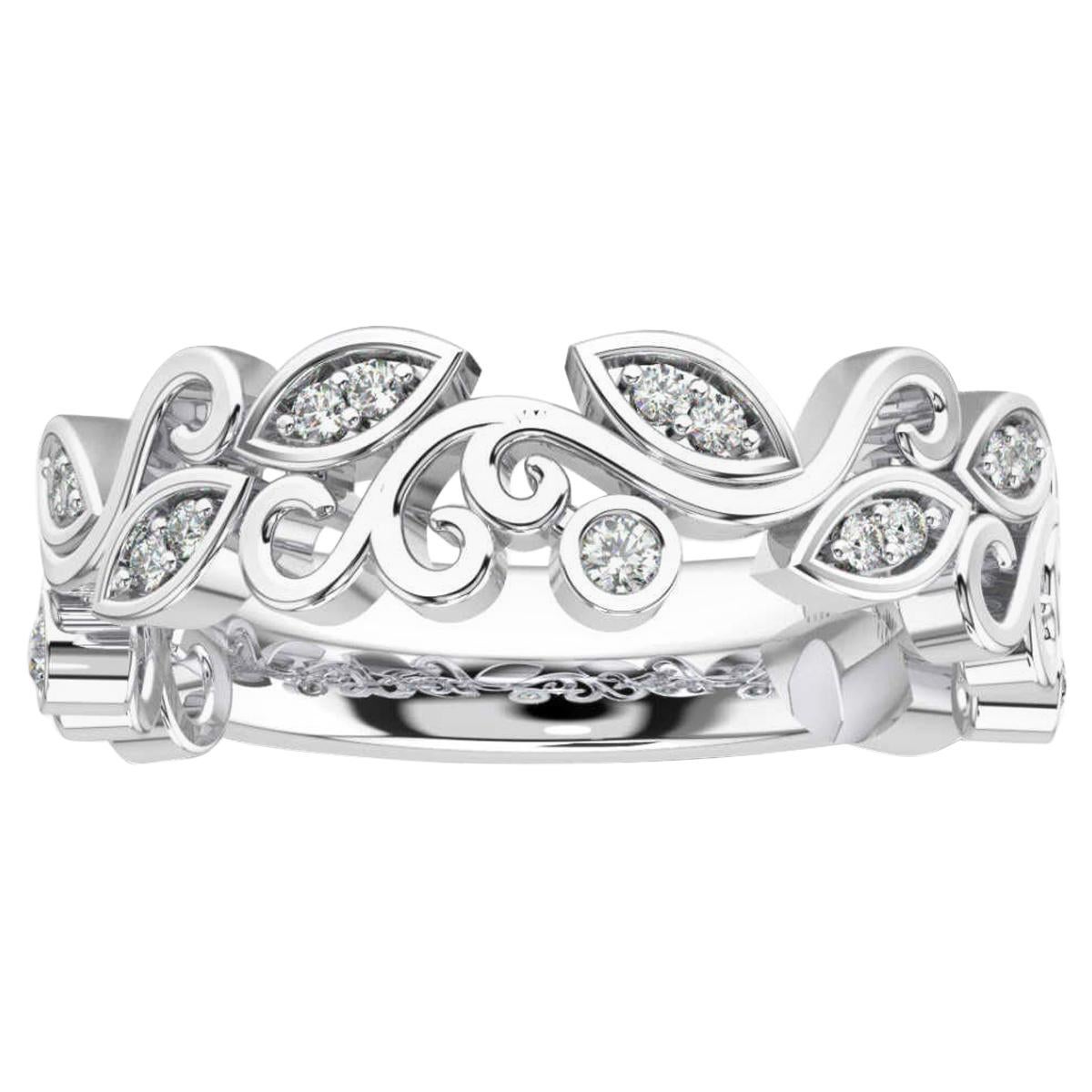 Platinum Isabella Diamond Ring '1/5 Ct. Tw'