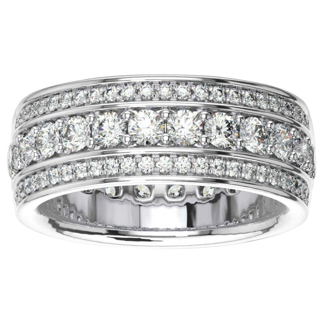 Platinum Katharine Eternity Diamond Ring '2 Ct. Tw' For Sale